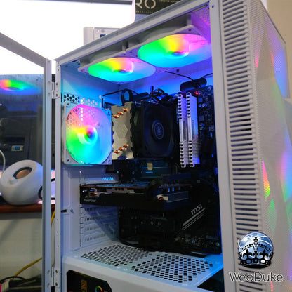 *Refurbished* AMD Ryzen 5 2600X Radeon RX 6600 Gaming PC - WebDuke Computers