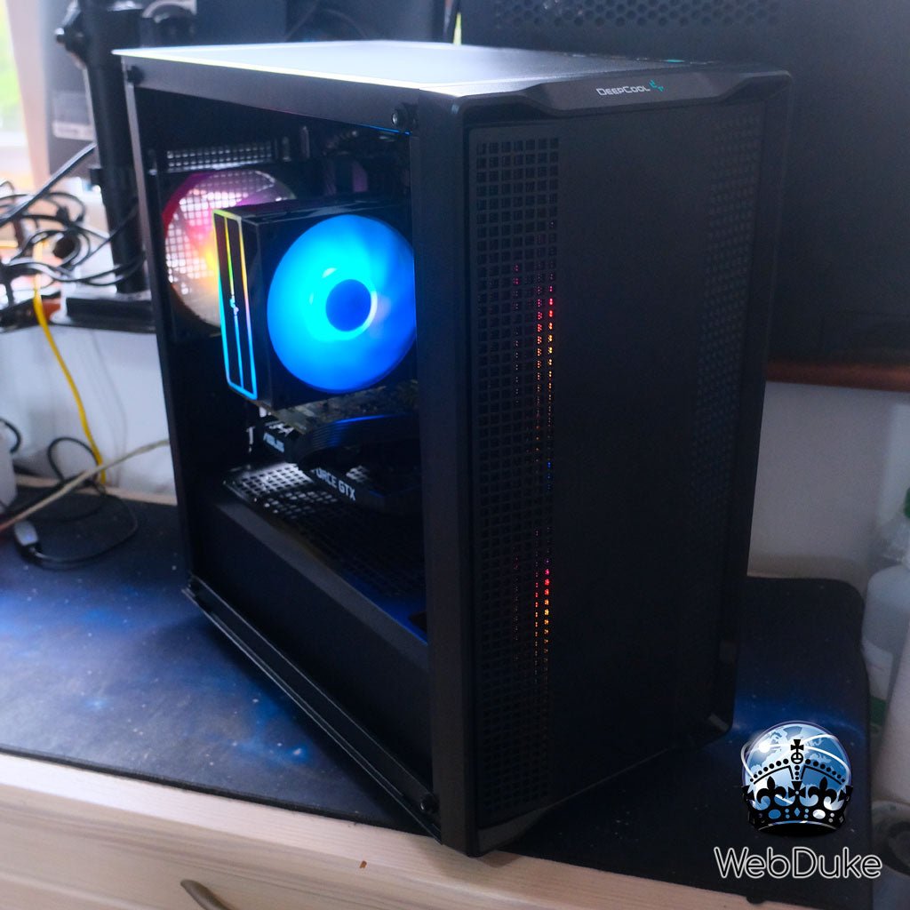 *Refurbished* AMD Ryzen 5 3600X nvidia Geforce GTX 1660 Ti Gaming PC - WebDuke Computers