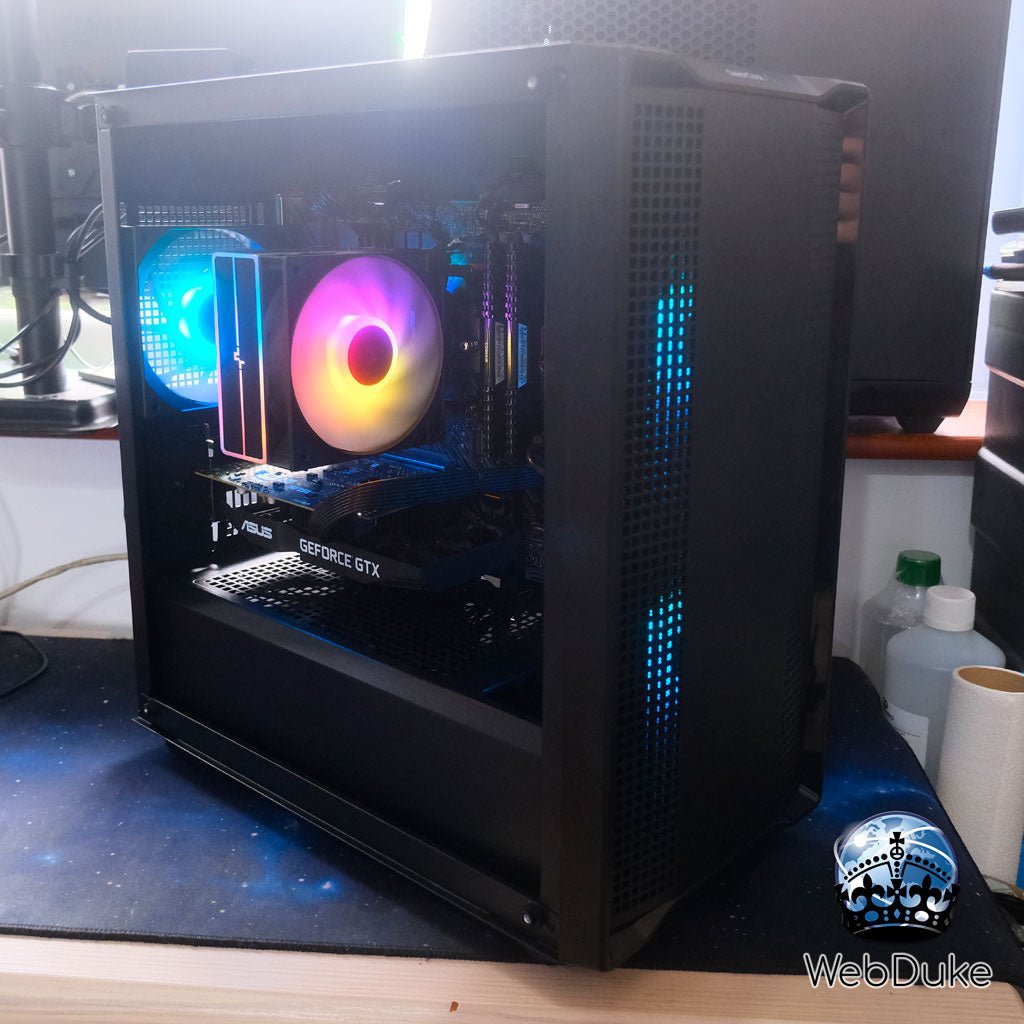 *Refurbished* AMD Ryzen 5 3600X nvidia Geforce GTX 1660 Ti Gaming PC - WebDuke Computers