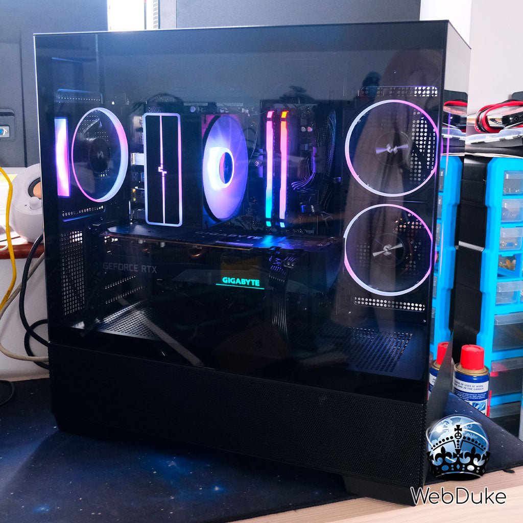 *Refurbished* AMD Ryzen 5 5500 Geforce RTX 3070 Gaming PC - WebDuke Computers