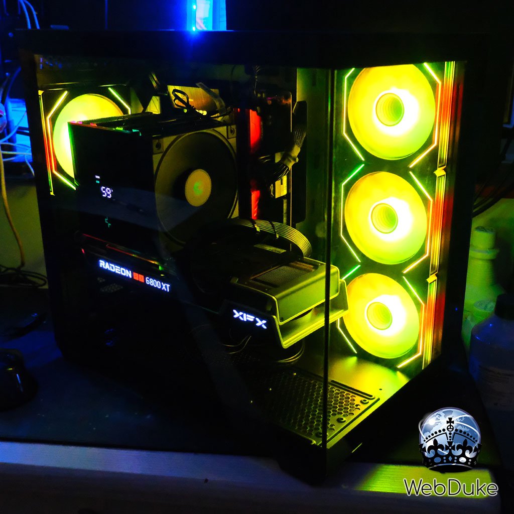 *Refurbished* AMD Ryzen 7 5800X3D Radeon RX 6800XT Gaming PC - WebDuke Computers