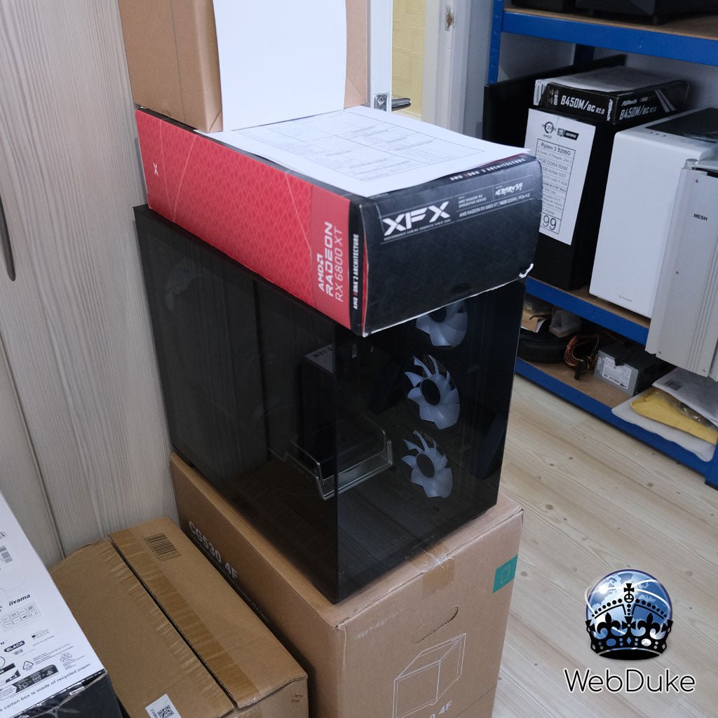 *Refurbished* AMD Ryzen 7 5800X3D Radeon RX 6800XT Gaming PC - WebDuke Computers