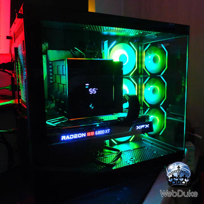 *Refurbished* AMD Ryzen 7 5800X3D Radeon RX 6800XT Gaming PC - WebDuke Computers