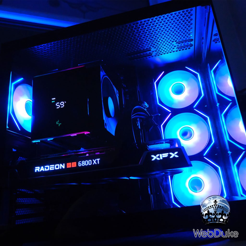 *Refurbished* AMD Ryzen 7 5800X3D Radeon RX 6800XT Gaming PC - WebDuke Computers