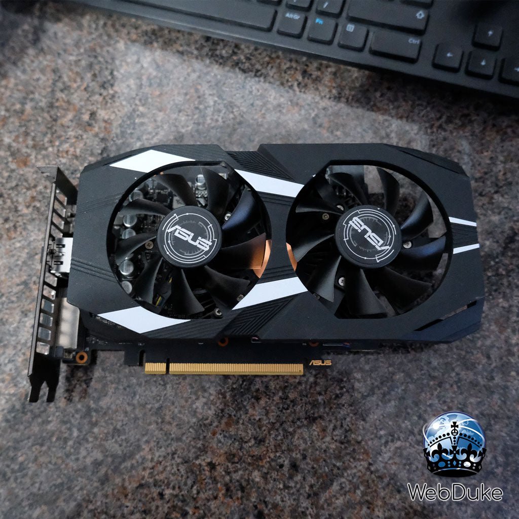 *Refurbished* ASUS Dual Geforce GTX 1660 Ti 6GB Graphics Card - WebDuke Computers