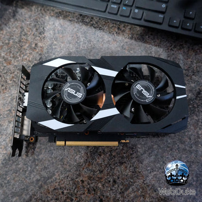 *Refurbished* ASUS Dual Geforce GTX 1660 Ti 6GB Graphics Card - WebDuke Computers