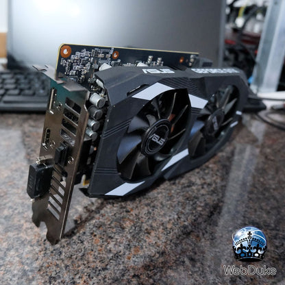 *Refurbished* ASUS Dual Geforce GTX 1660 Ti 6GB Graphics Card - WebDuke Computers