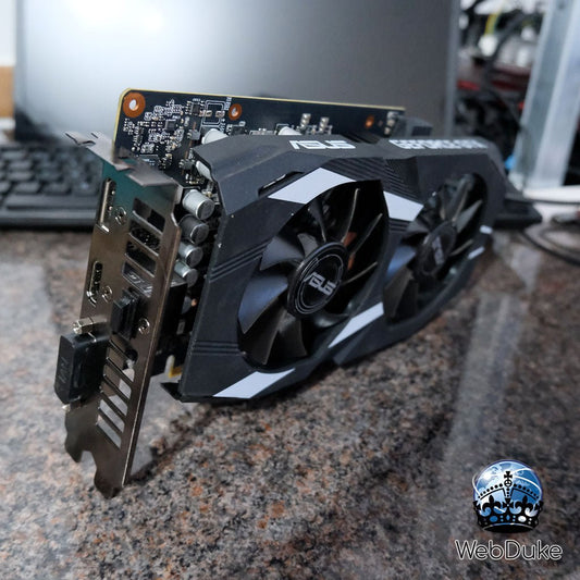 *Refurbished* ASUS Dual Geforce GTX 1660 Ti 6GB Graphics Card - WebDuke Computers