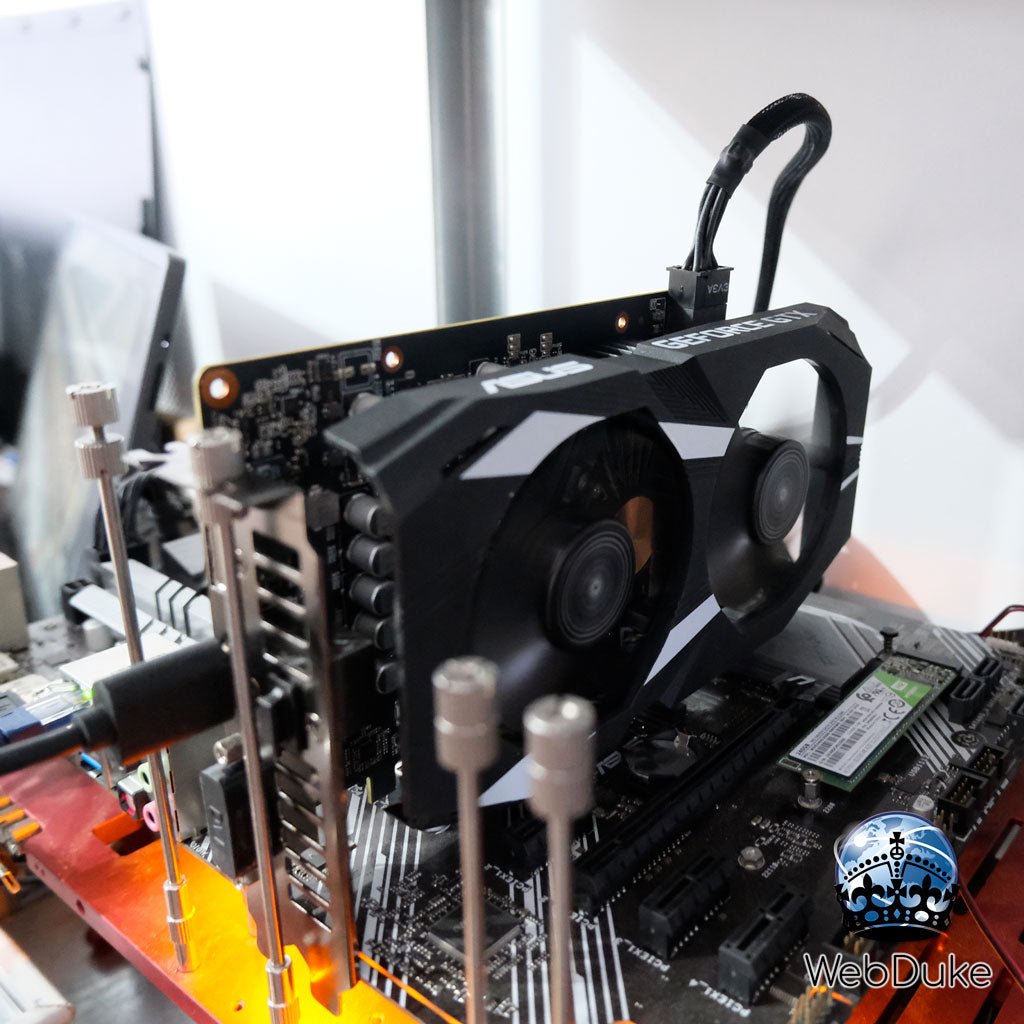 *Refurbished* ASUS Dual Geforce GTX 1660 Ti 6GB Graphics Card - WebDuke Computers