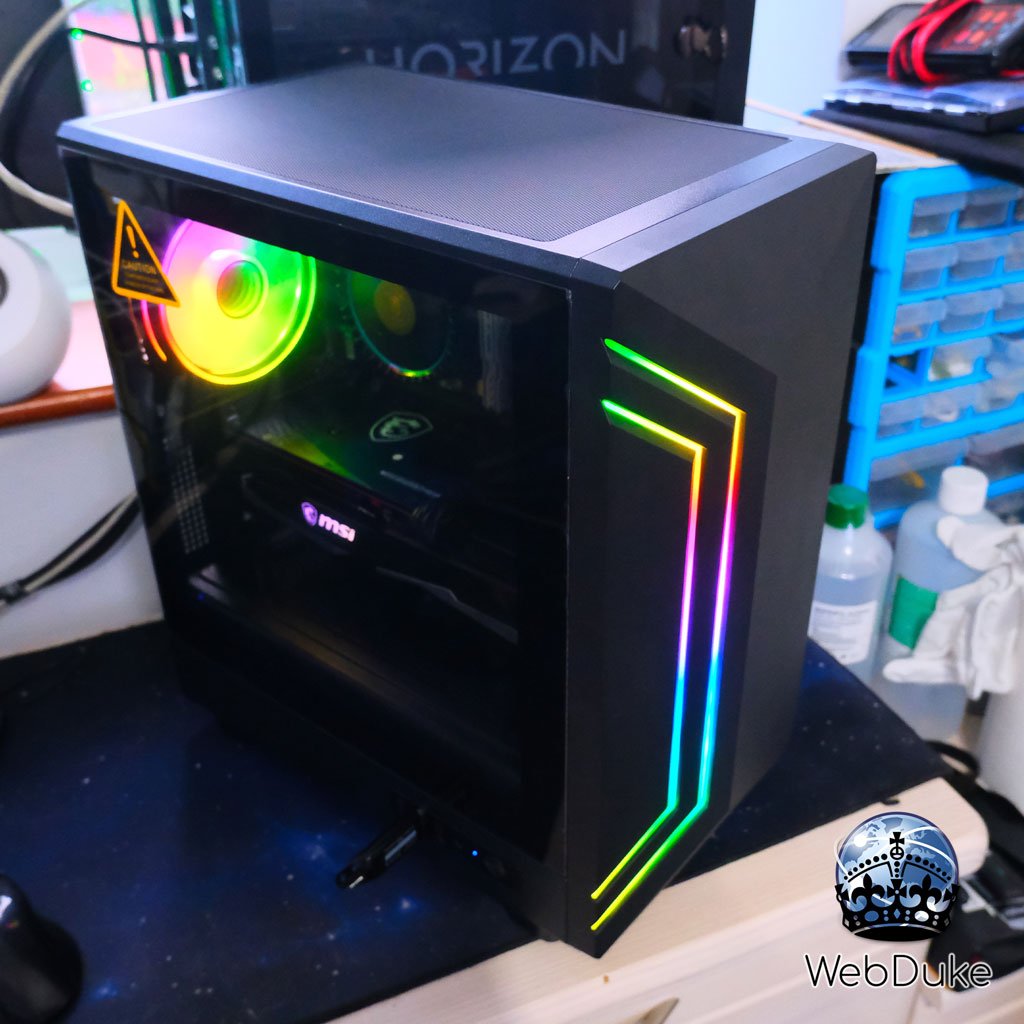 *Refurbished* Intel i3 12100F Radeon RX 6650XT Gaming PC - WebDuke Computers