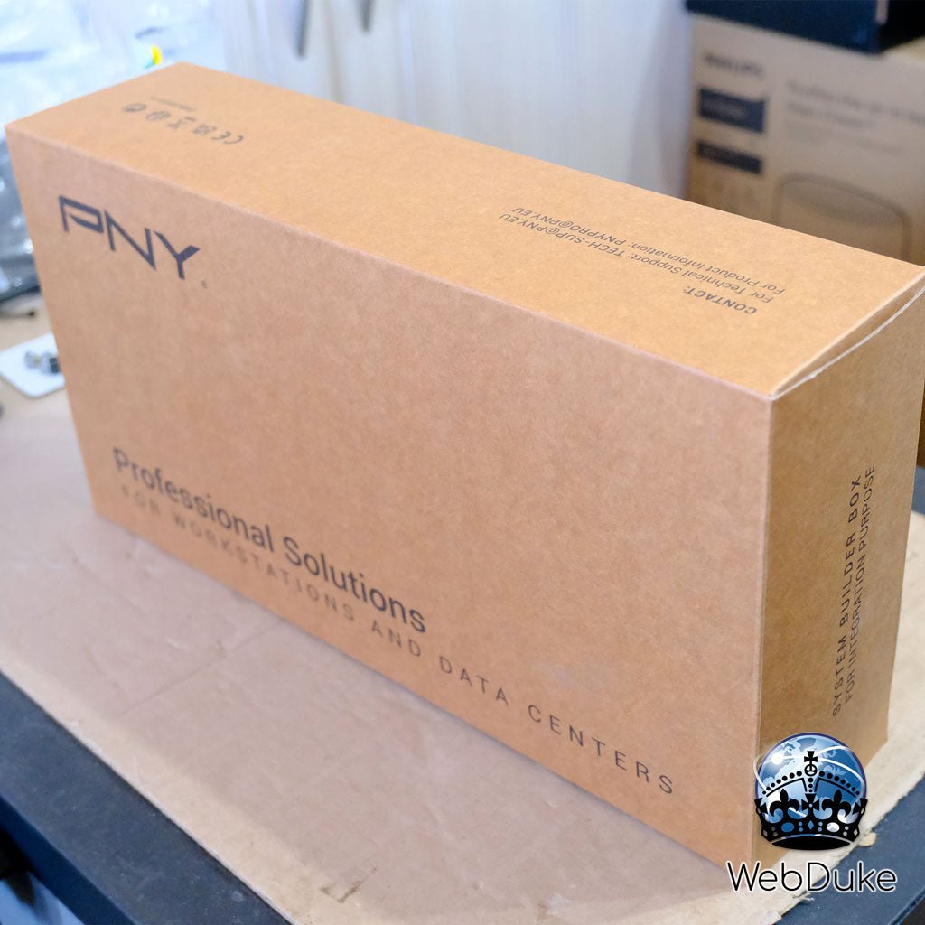 *Refurbished* PNY Nvidia RTX A4000 Professional Graphics Card 16GB DDR6 OEM (Brown Box) - WebDuke Computers