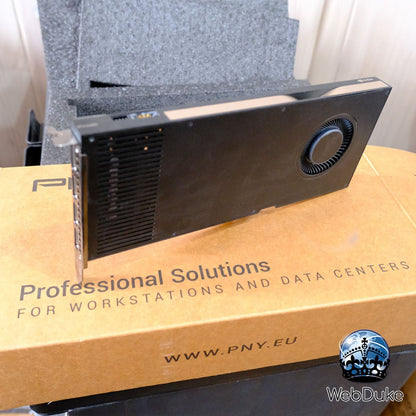 *Refurbished* PNY Nvidia RTX A4000 Professional Graphics Card 16GB DDR6 OEM (Brown Box) - WebDuke Computers
