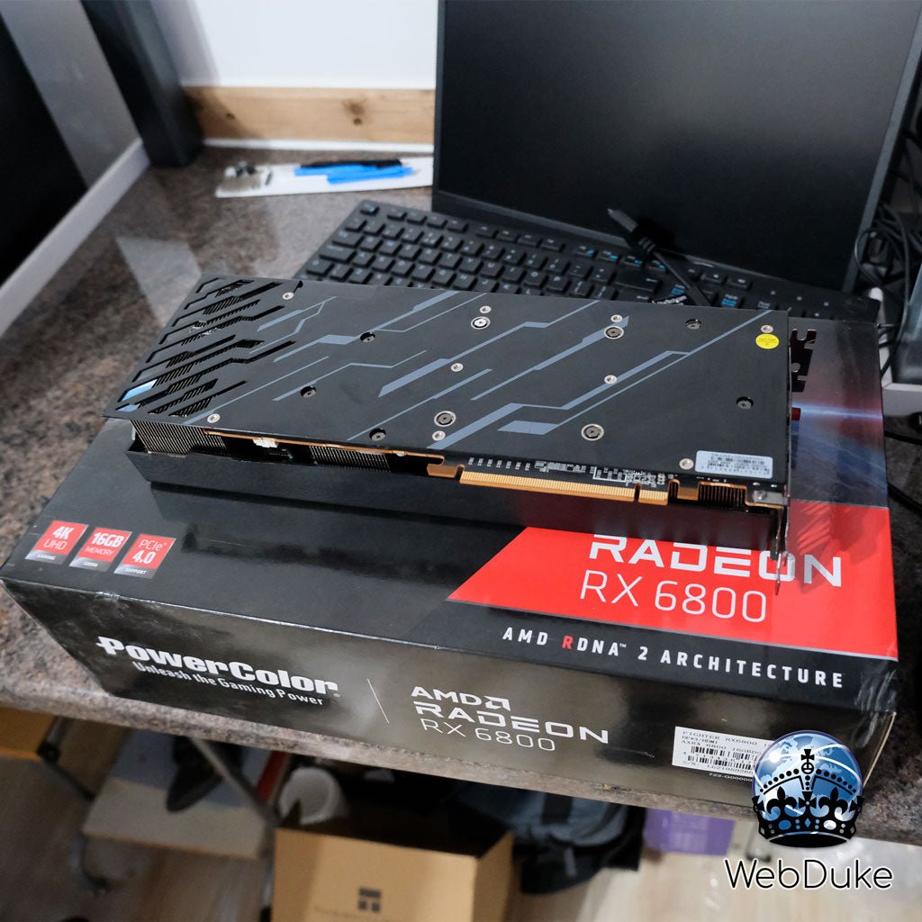 *Refurbished* Powercolor Fighter AMD Radeon RX 6800 16GB Graphics Card - WebDuke Computers
