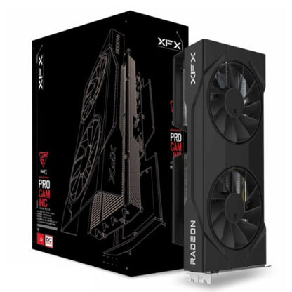 XFX Swift Radeon RX 9060 XT OC Gaming Edition 16GB, PCIe5, 16GB GDDR6, HDMI, 2 DP, 3320MHz Clock, Overclocked - WebDuke Computers