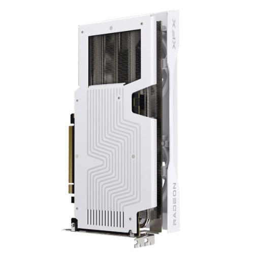 XFX Swift Radeon RX 9060 XT OC White Gaming Edition 8GB, PCIe5, GDDR6, HDMI, 2 DP, 3320MHz Clock, Overclocked (Copy) - WebDuke Computers