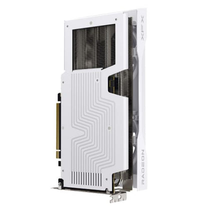 XFX Swift Radeon RX 9060 XT OC White Gaming Edition 8GB, PCIe5, GDDR6, HDMI, 2 DP, 3320MHz Clock, Overclocked (Copy) - WebDuke Computers