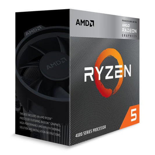 AMD Ryzen 5 4600G CPU, AM4, 3.7GHz (4.2 Turbo), 6-Core, 65W, 11MB Cache, Radeon Graphics - WebDuke Computers