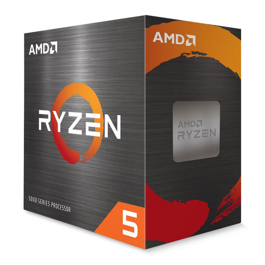 AMD Ryzen 5 5500 CPU with Wraith Stealth Cooler, AM4, 3.6GHz (4.2 Turbo), 6-Core, 65W, 19MB Cache, No Graphics - WebDuke Computers