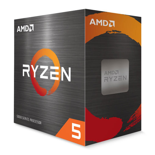 AMD Ryzen 5 5600X CPU with Wraith Stealth Cooler, AM4, 3.7GHz (4.6 Turbo), 6-Core, 65W, 35MB Cache, No Graphics - WebDuke Computers