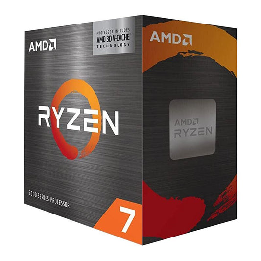 AMD Ryzen 7 5700X3D CPU, AM4, 3.0GHz (4.1 Turbo), 8-Core, 105W, 100MB Cache, No Graphics, NO HEATSINK/FAN - WebDuke Computers
