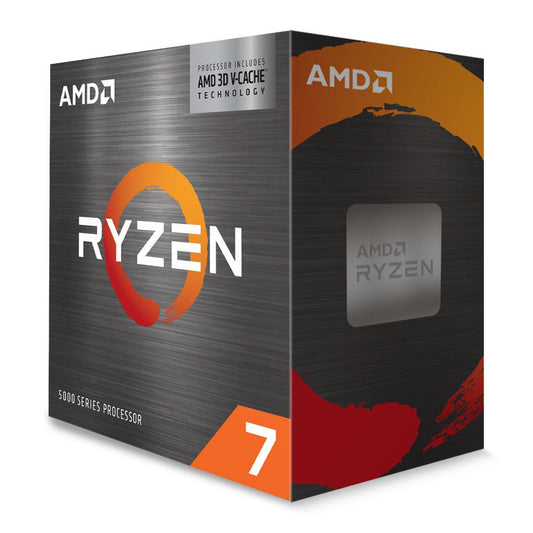 AMD Ryzen 7 5800X3D CPU, AM4, 3.4GHz (4.5 Turbo), 8-Core, 105W, 100MB Cache, No Graphics, NO HEATSINK/FAN - WebDuke Computers