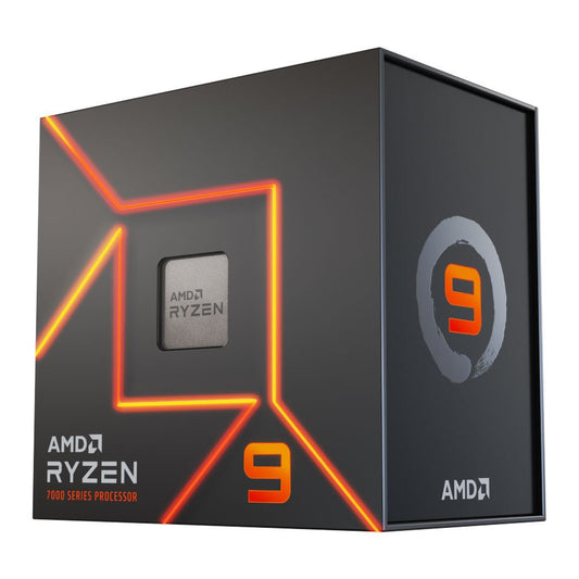 AMD Ryzen 9 7950X CPU, AM5, 4.5GHz (5.7 Turbo), 16-Core, 170W (230W Turbo), 81MB Cache, Radeon Graphics, NO HEATSINK/FAN - WebDuke Computers