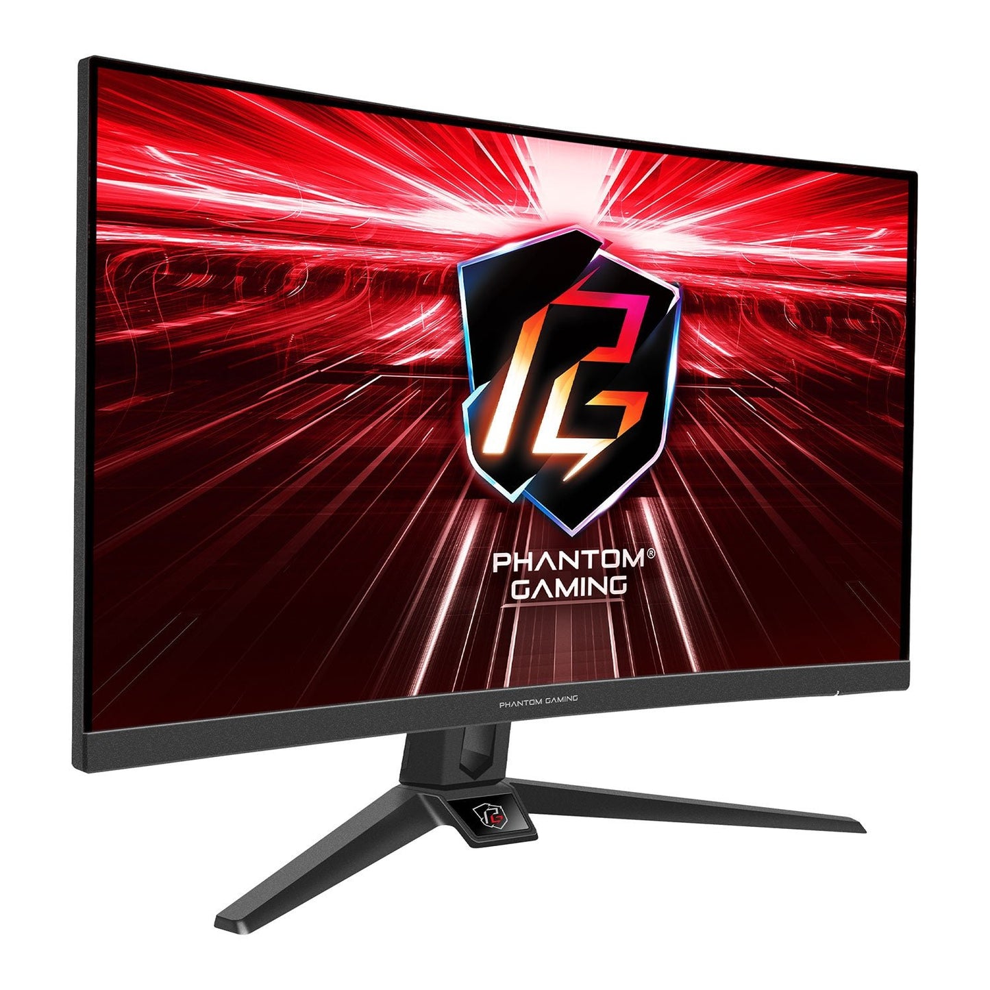 Asrock 27" Phantom Gaming FHD Curved Monitor (PG27F15RS1A), 1920 x 1080, 1ms, 2 HDMI, DP, 240Hz, HDR 10, VESA - WebDuke Computers