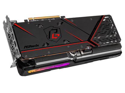 Asrock RX7600 Phantom Gaming 8GB OC, PCIe4, 8GB DDR6, HDMI, 3 DP, 2755MHz Clock, Overclocked, RGB - WebDuke Computers