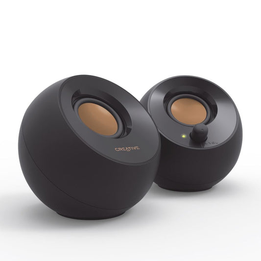 Creative Pebble Modern 2.0 USB-powered Desktop Speaker System, black - WebDuke Computers