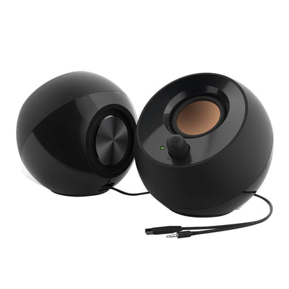 Creative Pebble Modern 2.0 USB-powered Desktop Speaker System, black - WebDuke Computers