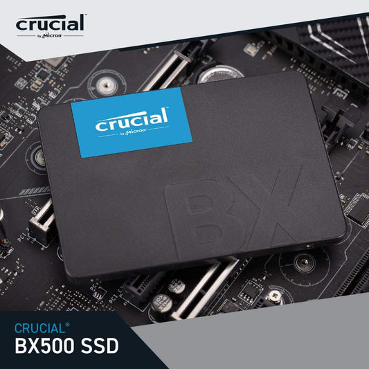 Crucial BX500 3D NAND SATA 2.5 Inch Internal SSD - WebDuke Computers