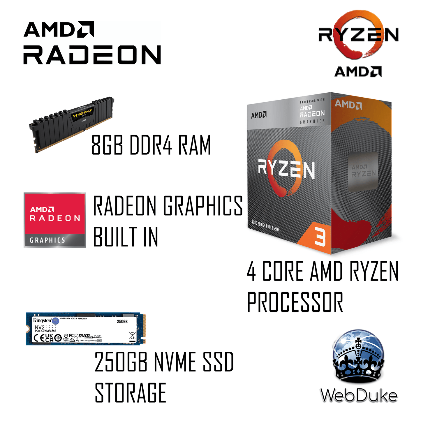 No Frills Budget Base PC - WebDuke Computers