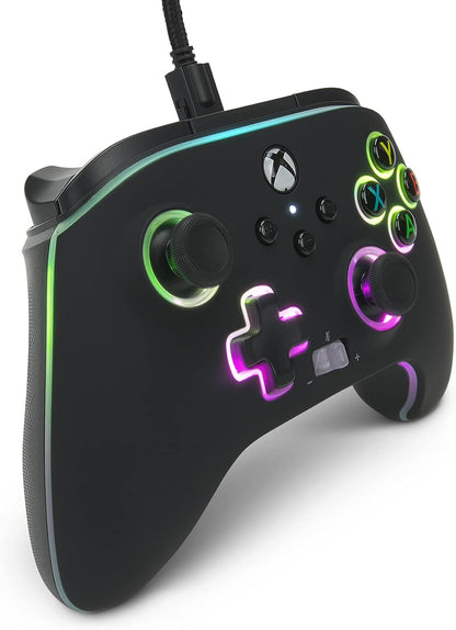 PowerA Spectra Infinity Enhanced Wired Controller PC and Xbox Gamepad Black - WebDuke Computers