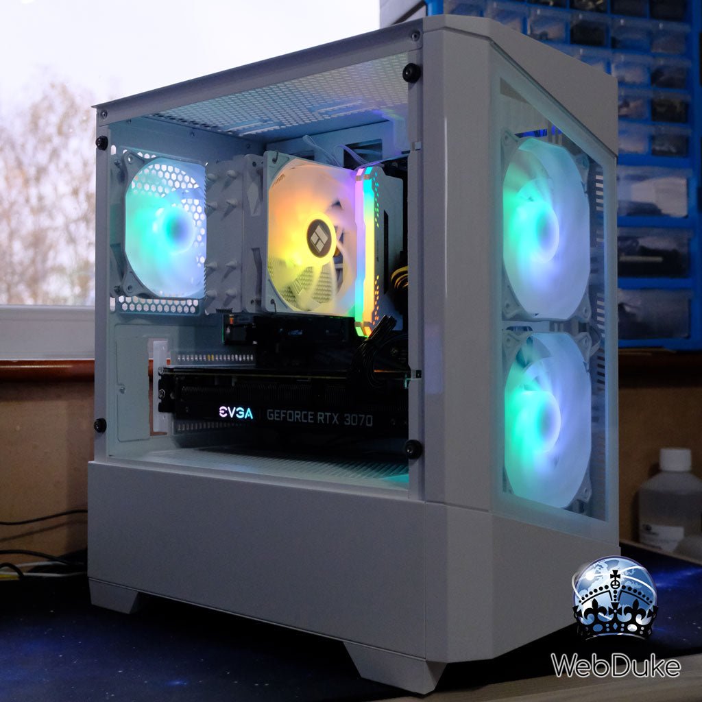 *Refurbished* AMD Ryzen 5 nVidia Geforce RTX 3070 Gaming PC - WebDuke Computers
