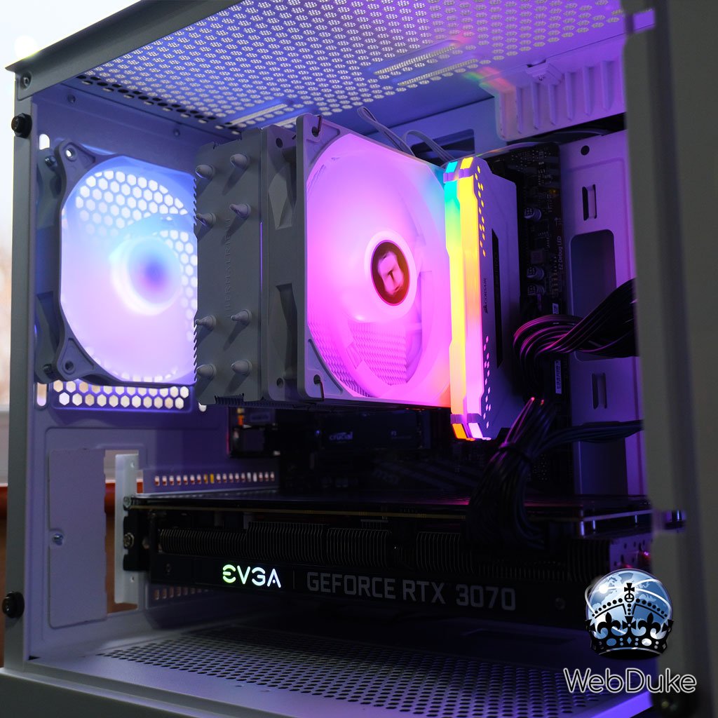 *Refurbished* AMD Ryzen 5 nVidia Geforce RTX 3070 Gaming PC - WebDuke Computers