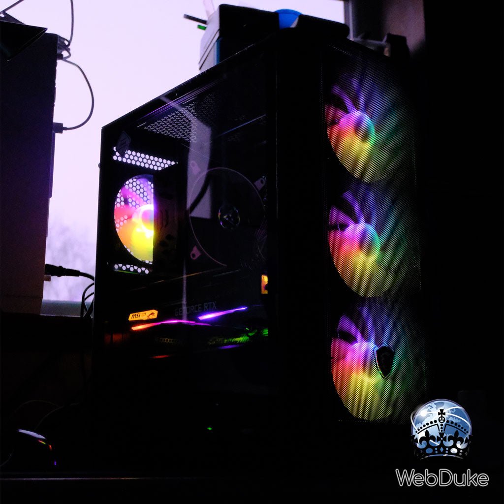 *Refurbished* Intel Core i5 nVidia Geforce RTX 2070 Super Gaming PC - WebDuke Computers
