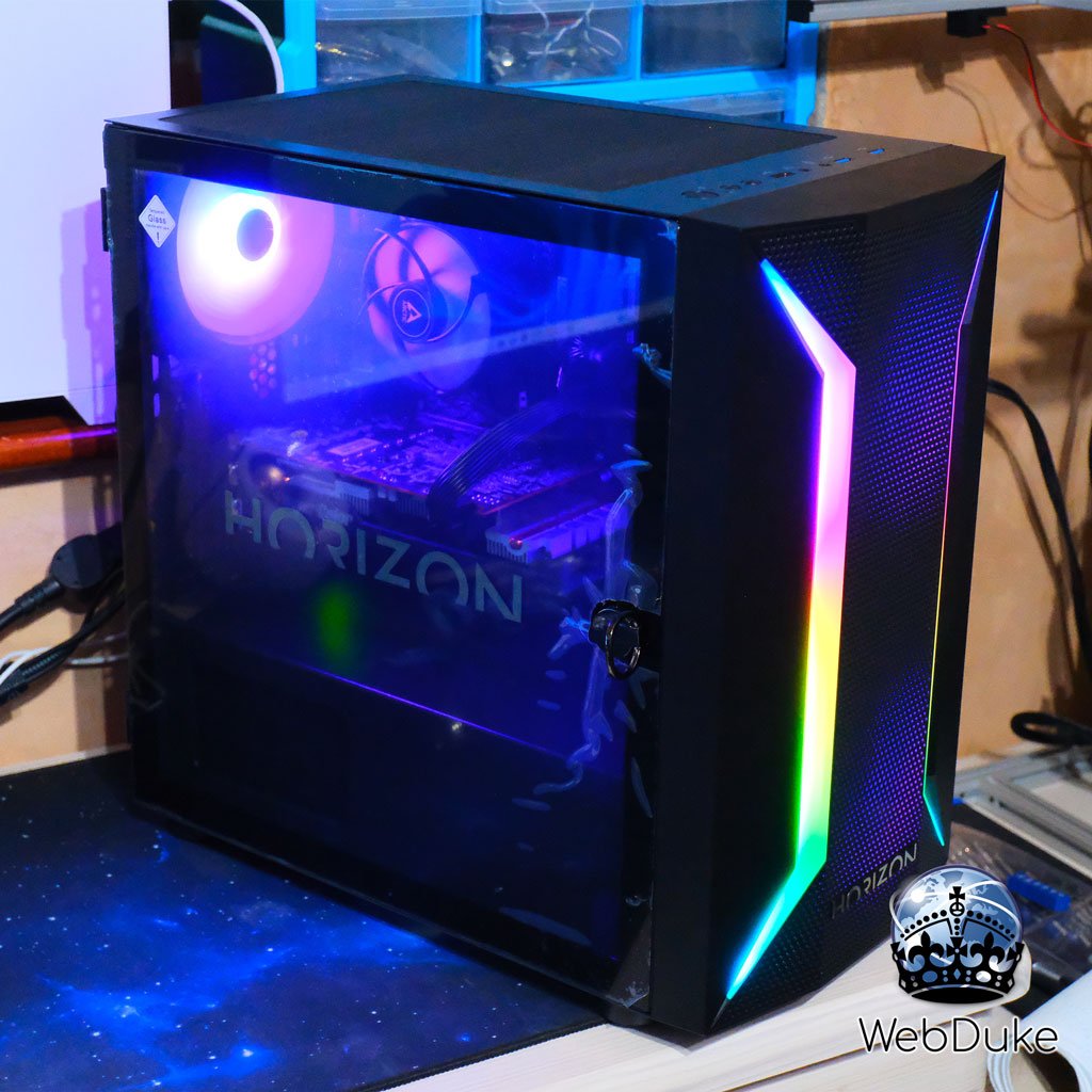 *Refurbished* Intel i3 Radeon RX 5500XT Gaming PC - WebDuke Computers